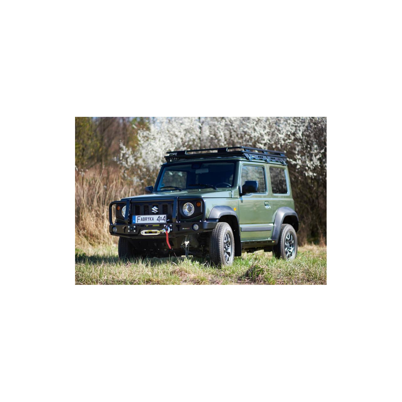 ZDERZAK PRZEDNI STALOWY SUZUKI JIMNY 2017+